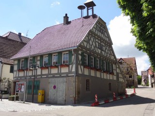 Sockelsanierung Rathaus Roßwag